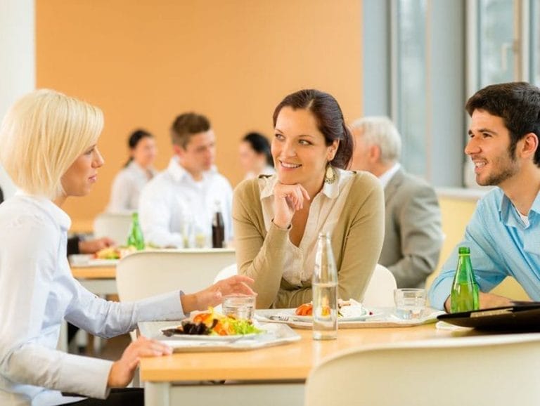 Quality commercial cleaning in the break room
