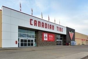 Front of Canadian Tire store