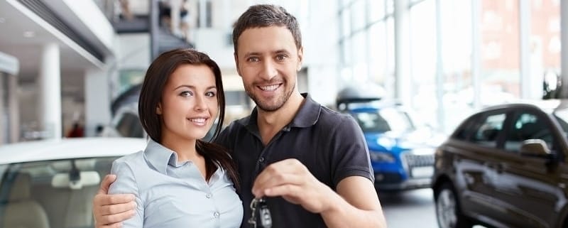 Car Dealership Cleaning Services In Kelowna - couple with car keys