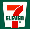 The 7-Eleven logo features a large red number 7 with the word "ELEVEN" in green capital letters across it, set against a white background framed by a green border—reflecting the cleanliness found in top janitorial cleaning services.