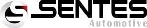 Logo for Sentes Automotive featuring a stylized "S" in a circular design on the left, with "SENTES" in bold black letters and "Automotive" in light gray below on the right—ideal for businesses in automotive or property maintenance sectors.