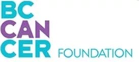 BC Cancer Foundation logo with "BC" in teal, "CANCER" in purple, and "FOUNDATION" in teal, set against a white background—ideal for property maintenance or commercial cleaning professionals seeking branding inspiration.